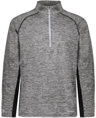 Holloway 222574 Electrify CoolCore® Quarter-Zip P in Black heather