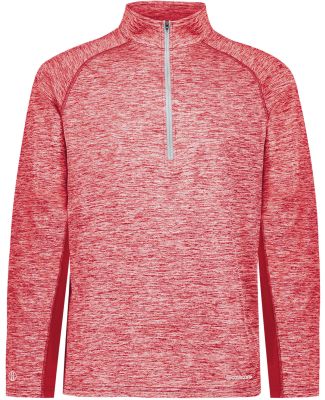 Holloway 222574 Electrify CoolCore® Quarter-Zip P in Scarlet heather