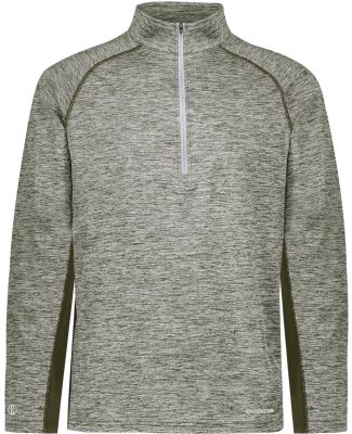 Holloway 222574 Electrify CoolCore® Quarter-Zip P in Dark green heather
