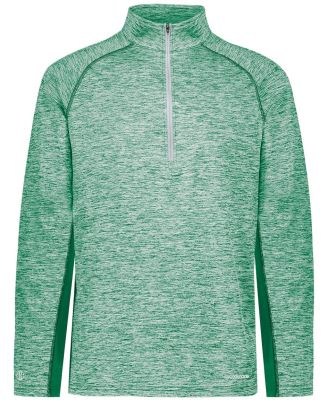 Holloway 222574 Electrify CoolCore® Quarter-Zip P in Kelly heather