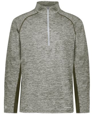 Holloway 222574 Electrify CoolCore® Quarter-Zip P in Olive heather