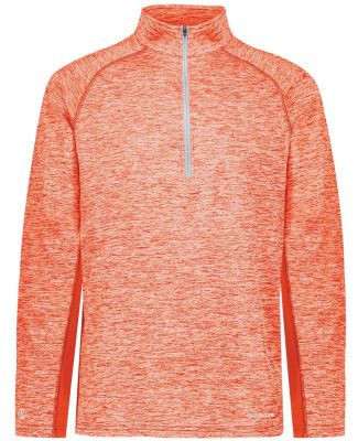 Holloway 222574 Electrify CoolCore® Quarter-Zip P in Orange heather