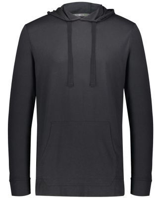 Holloway 222577 Repreve® Eco Hooded Sweatshirt in Black