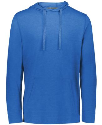 Holloway 222577 Repreve® Eco Hooded Sweatshirt in Royal heather