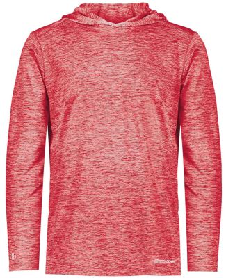 Holloway 222589 Electrify CoolCore® Hooded Pullov in Scarlet heather
