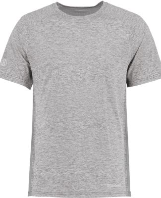 Holloway 222671 Youth Electrify CoolCore® T-Shirt in Athletic grey heather