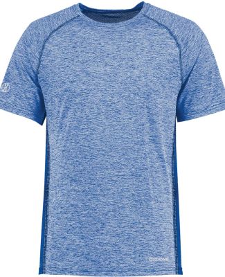 Holloway 222671 Youth Electrify CoolCore® T-Shirt in Royal heather