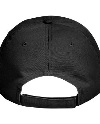 UltraClub 8102 Twill Unconstructed Dad Hat in Black