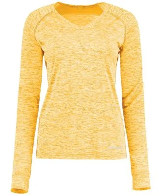 Holloway 222770 Women's Electrify CoolCore® Long  in Gold heather