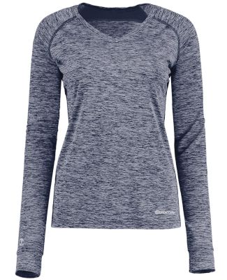 Holloway 222770 Women's Electrify CoolCore® Long  in Navy heather