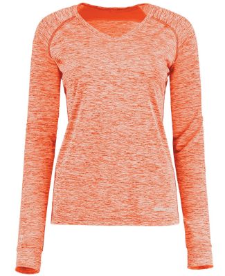 Holloway 222770 Women's Electrify CoolCore® Long  in Orange heather