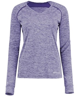 Holloway 222770 Women's Electrify CoolCore® Long  in Purple heather