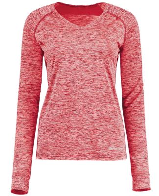 Holloway 222770 Women's Electrify CoolCore® Long  in Scarlet heather