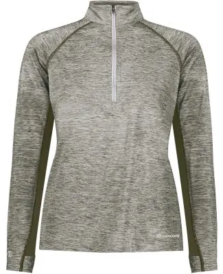 Holloway 222774 Women's Electrify CoolCore® Quart in Dark green heather