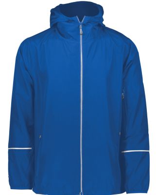 Holloway 229582 Packable Hooded Jacket in Royal