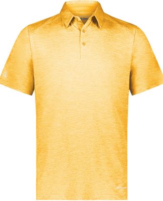 Holloway 222572 Electrify CoolCore® Polo in Gold heather