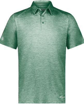 Holloway 222572 Electrify CoolCore® Polo in Dark green heather
