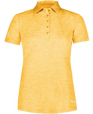 Holloway 222772 Women's Electrify CoolCore® Polo in Gold heather
