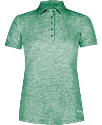 Holloway 222772 Women's Electrify CoolCore® Polo in Kelly heather