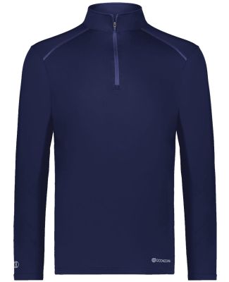 Holloway 222140 CoolCore® Quarter-Zip Pullover in Navy