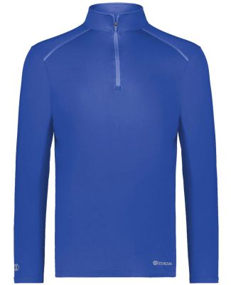 Holloway 222140 CoolCore® Quarter-Zip Pullover in Royal