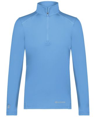 Holloway 222340 Women's CoolCore® Quarter-Zip Pul in Columbia blue