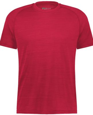 Holloway 222554 Eco Revive™ All-Pro T-Shirt in Scarlet heather