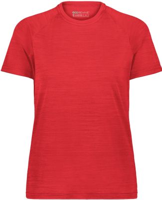 Holloway 222754 Eco Revive™ Women's All-Pro T-Sh in Scarlet heather
