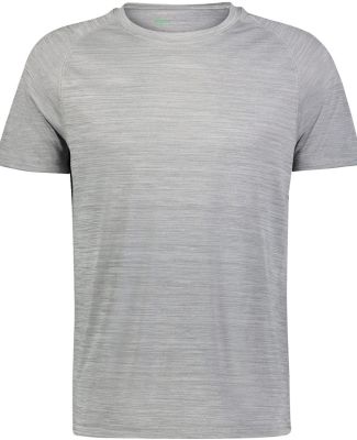 Holloway 222654 Eco Revive™ Youth All-Pro T-Shir in Athletic grey heather