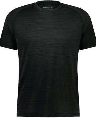 Holloway 222654 Eco Revive™ Youth All-Pro T-Shir in Black heather