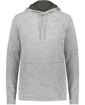 Holloway 223780 Women's All-Pro Performance Fleece in Athletic grey heather/ iron