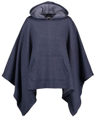 MV Sport W17125 Women's Amanda Poncho in Navy heather
