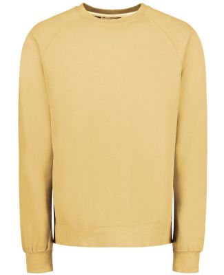 MV Sport 17116 Vintage Fleece Raglan Crewneck Swea in Sun ray