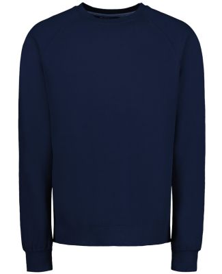 MV Sport 17116 Vintage Fleece Raglan Crewneck Swea in Vintage blue