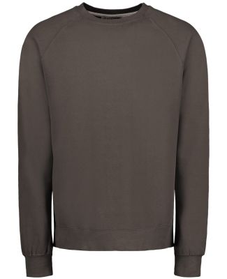MV Sport 17116 Vintage Fleece Raglan Crewneck Swea in Vintage granite