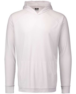MV Sport 20450Y Youth Sunproof® Hooded Long Sleev in White