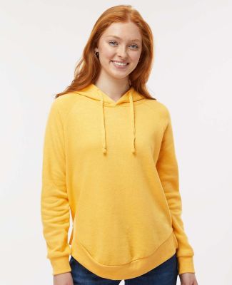 MV Sport W20172 Women's Jordan Angel Fleece Hooded in Sunglow
