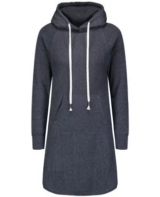 MV Sport W2340 Women's Suzie Hooded Sweatshirt Dre in Navy heather
