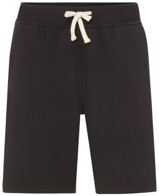 MV Sport 22743 Vintage Fleece Shorts in Black