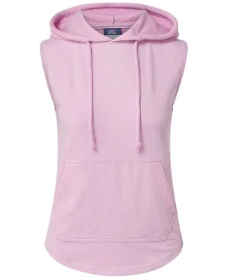 MV Sport W24131 Women's Kinsley Sleeveless Hooded  in Wisteria