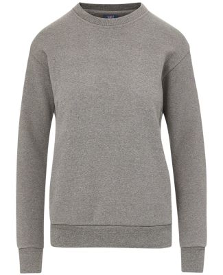 MV Sport W23140 Women's Raelynn Cloud Fleece Crewn in Graphite