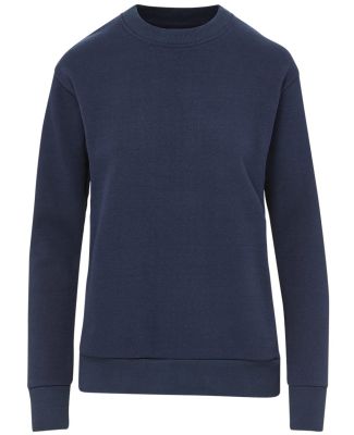 MV Sport W23140 Women's Raelynn Cloud Fleece Crewn in Navy