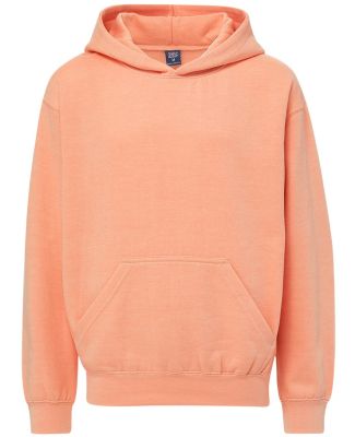 MV Sport 23153Y Youth Buddy Hooded Sweatshirt in Creamsicle