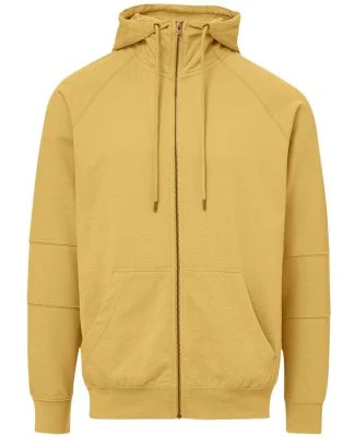 MV Sport 23110 Ezra French Terry Full-Zip Funnel H in Ginger