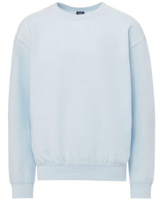 MV Sport 23154Y Youth Buddy Crewneck Sweatshirt in Arctic blue