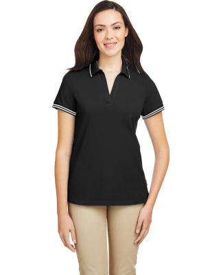 Nautica N17168 Women's Deck Polo in Black