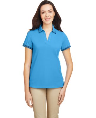 Nautica N17168 Women's Deck Polo in Azure blue
