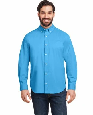 Nautica N17170 Staysail Shirt in Azure blue