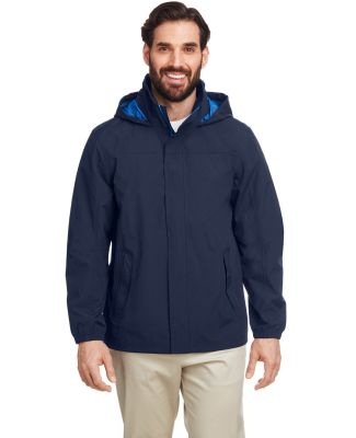 Nautica N17182 Voyage Hooded Rain Jacket in Navy