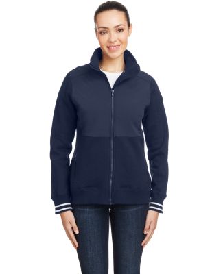 Nautica N17387 Women's Navigator Fleece Full-Zip J in Navy